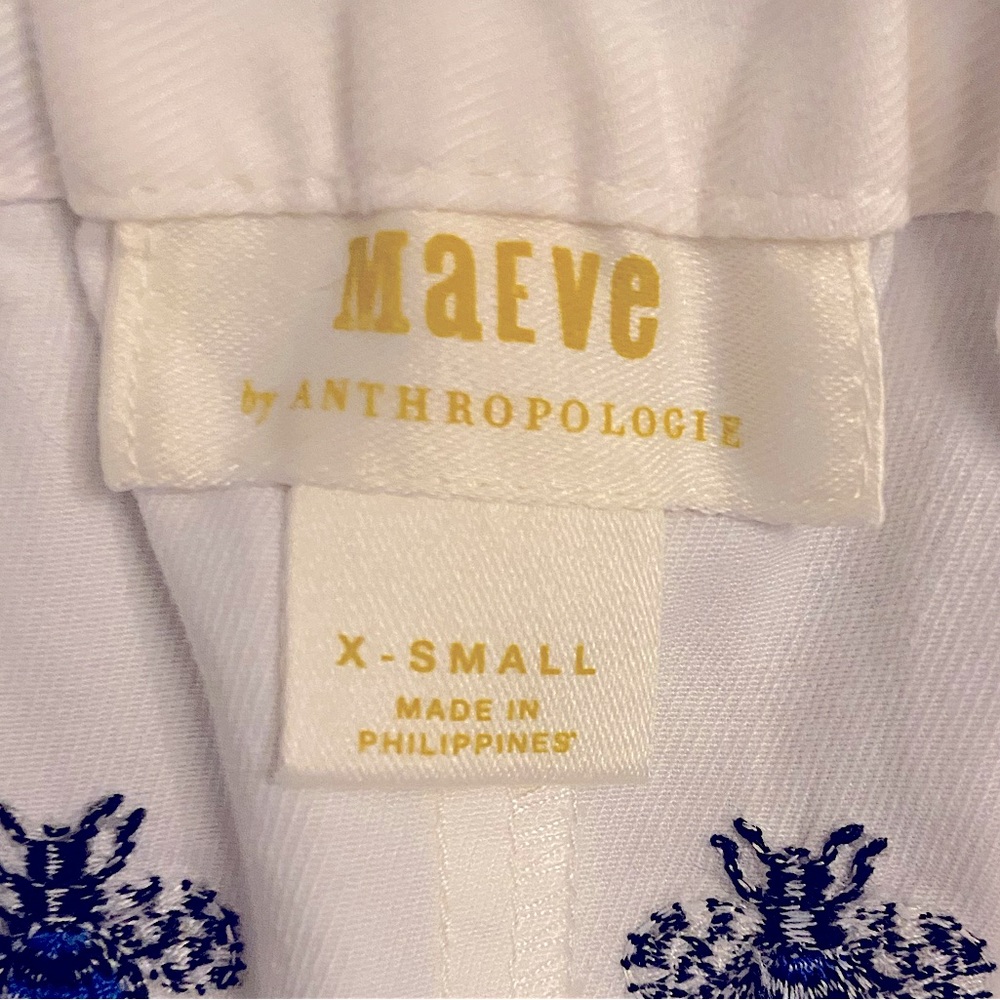 Anthropologie Maeve Classic Track Pants . Size XS. Like new. - Picture 8 of 9